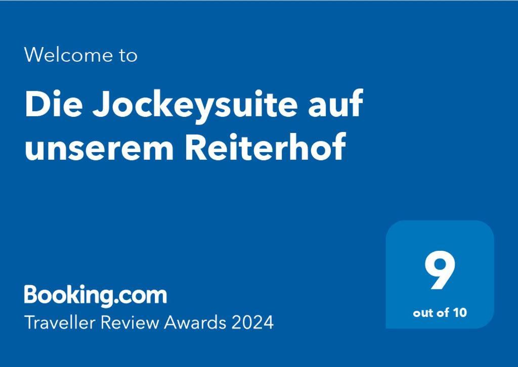 "Die Jockeysuite" Auf Unserem Reiterhof Birkenbeul Exteriör bild